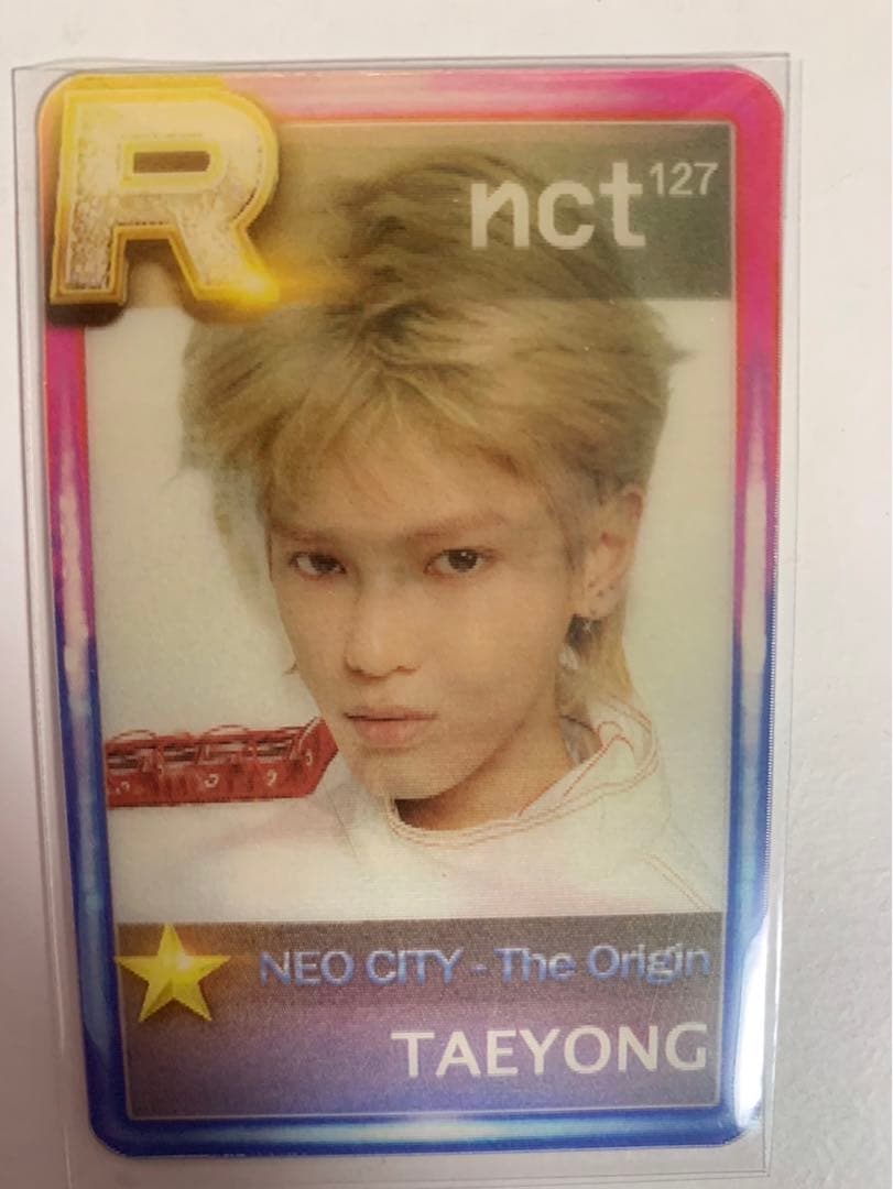 NCT127 The Origin superstar テヨン トレカ