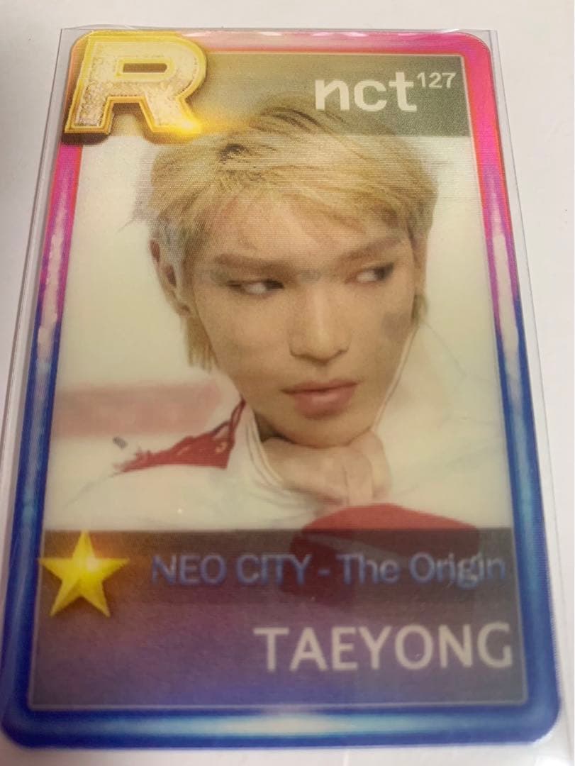 NCT127 The Origin superstar テヨン トレカ