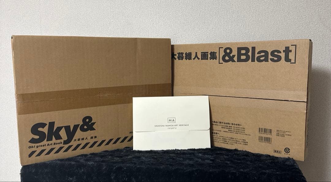 大暮維人画集　Sky & Blast