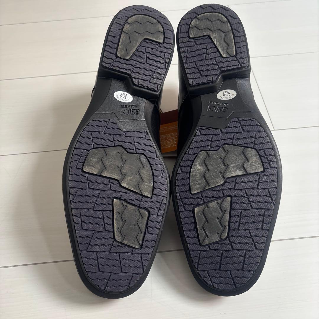 アシックス PEDALA GORE-TEX レザー 本革 冬 雪