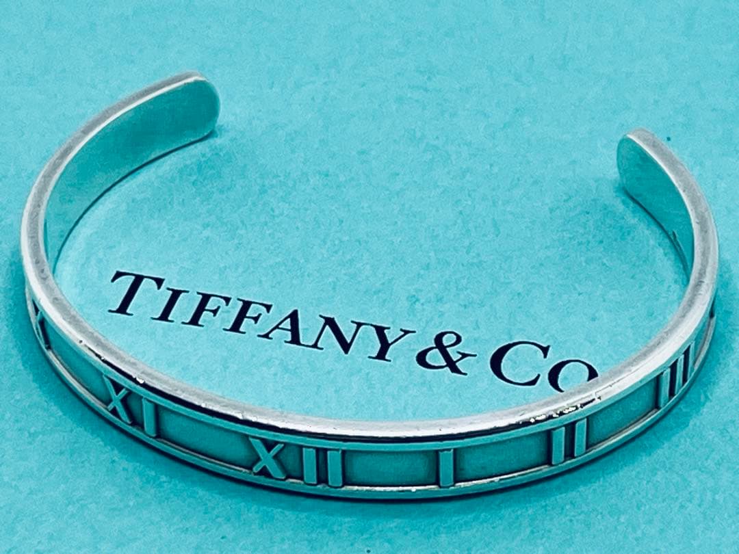 h439 ティファニー　1995 アトラス　バングル　925 ブレスレット