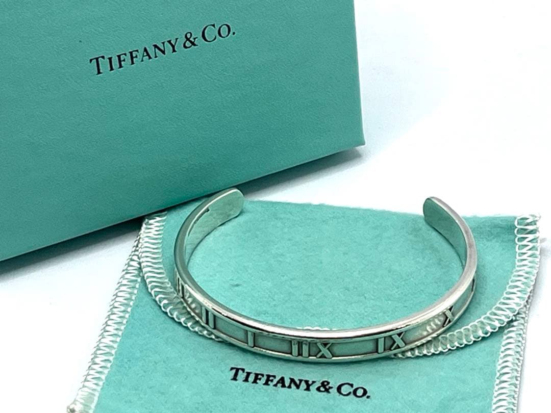 h439 ティファニー　1995 アトラス　バングル　925 ブレスレット