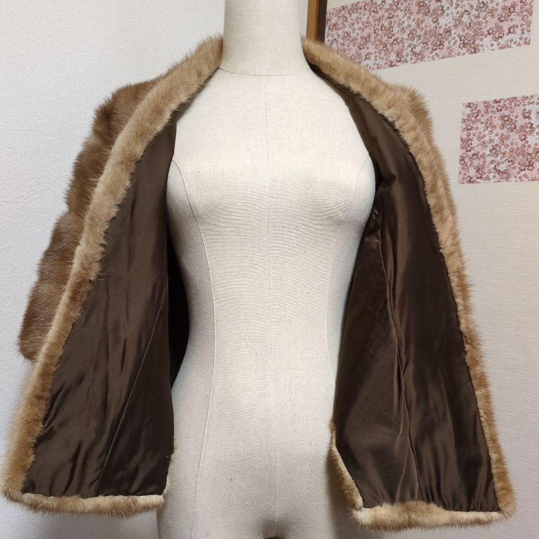 訳ありお買い得 ミンクケープ