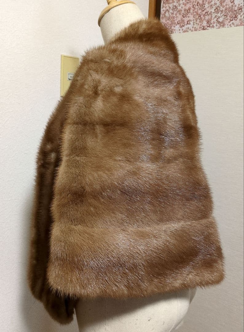 訳ありお買い得 ミンクケープ