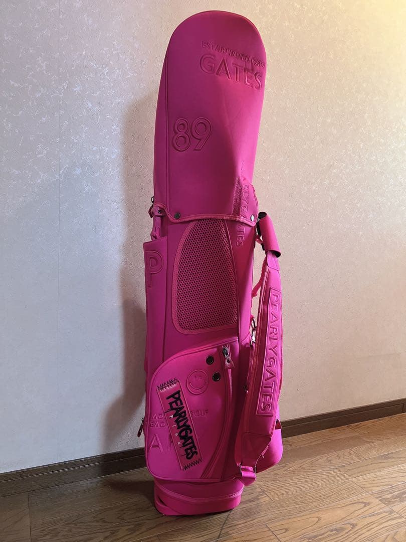 PEARL GATES ピンク キャディバッグ