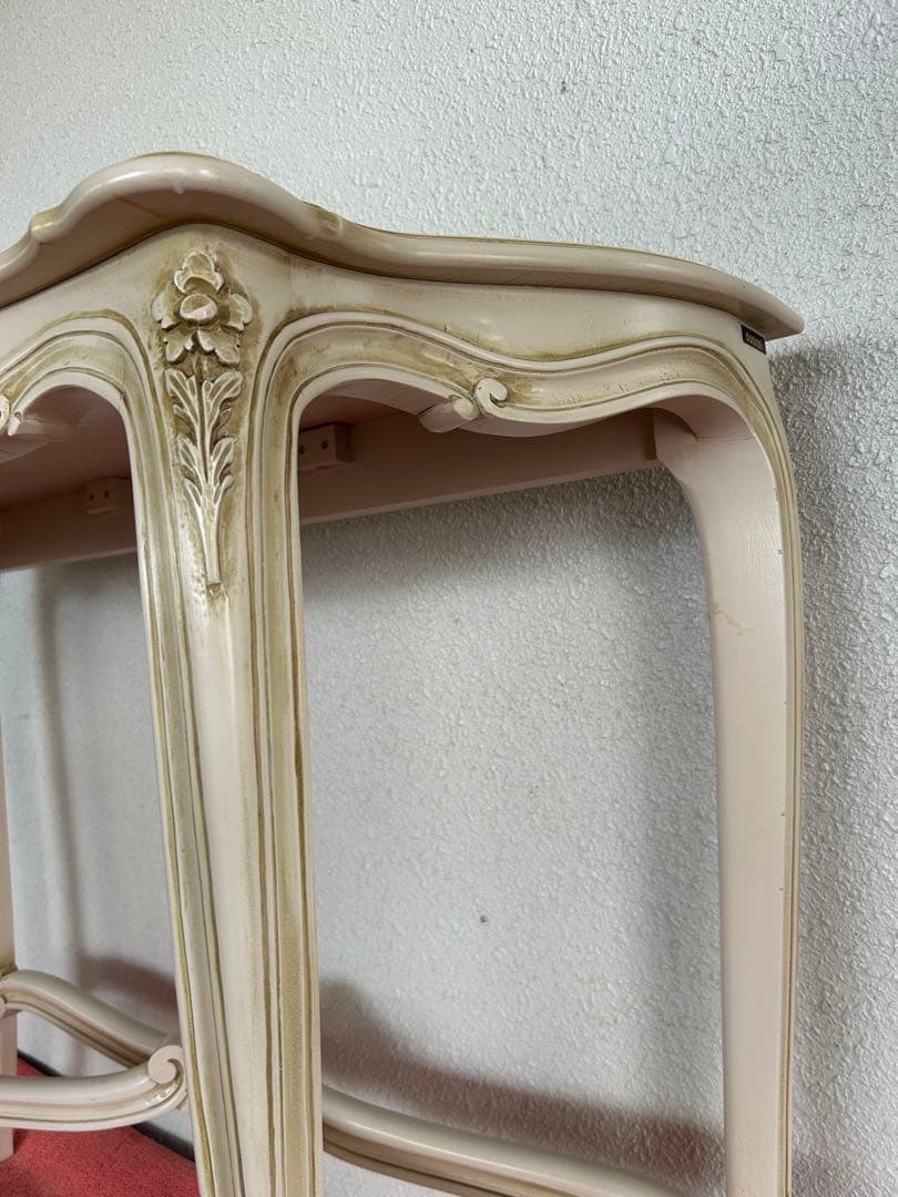 ◾️西欧アンティーク◾️カリモクdomani ドマーニ◾️ルイ15世コンソールテーブル