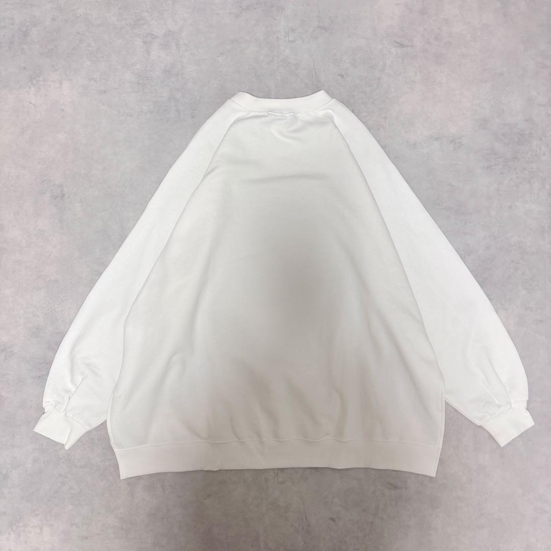 新品タグ付◇フレームワーク◇ラグランポンチョスエット◇ホワイト