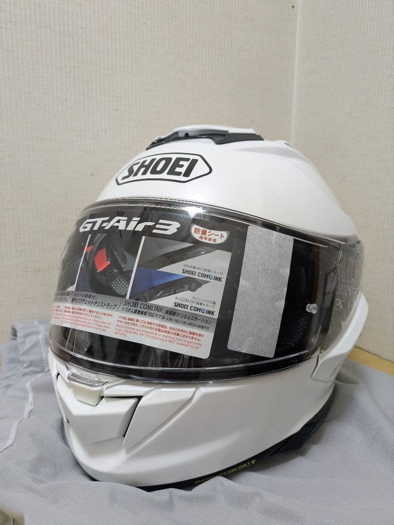 新品 SHOEI GT-AIR3 ルミナスホワイト L