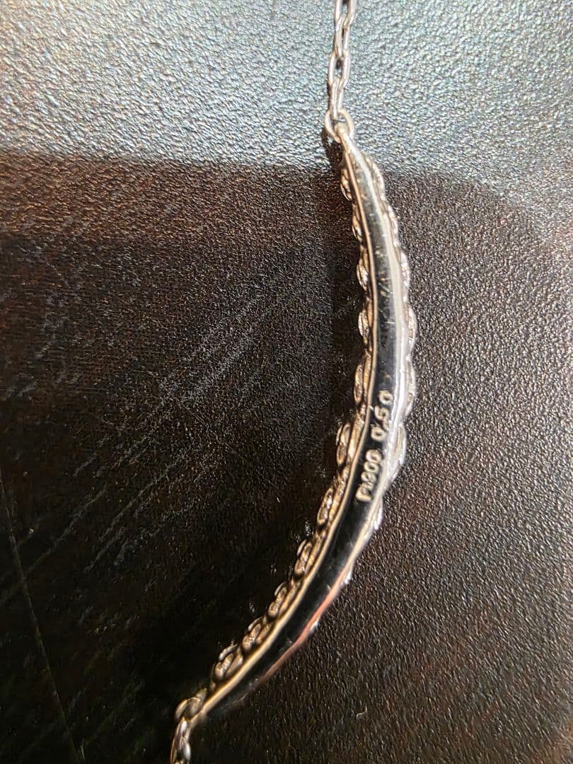 7*3様 スマイル0.5ct 天然ダイヤモンドネックレス　amazing 工房