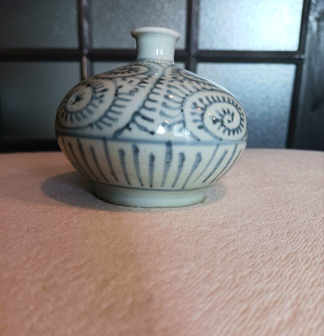 古伊万里　　　蛸唐草　油壺