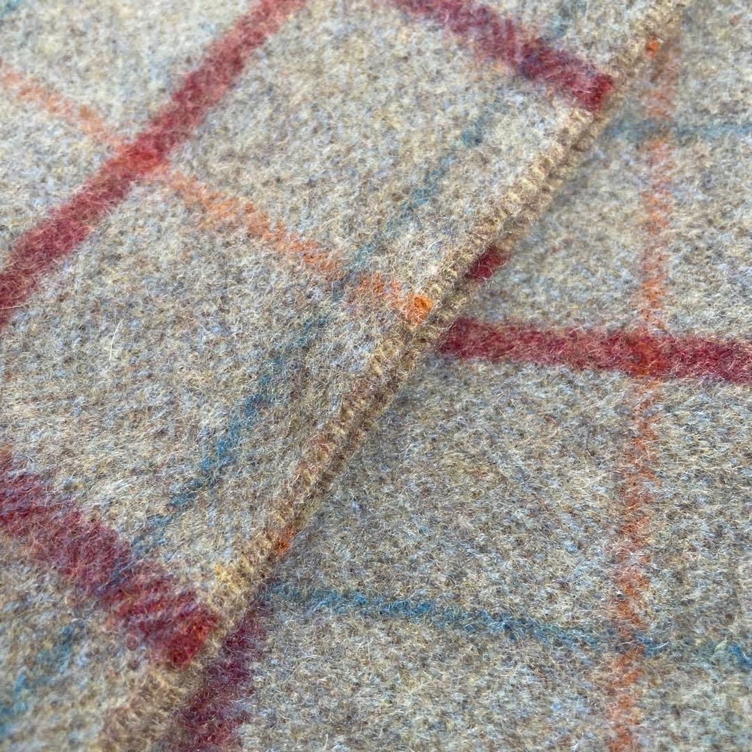 ドレイクスマフラービームスFカシミヤウインドウペーン