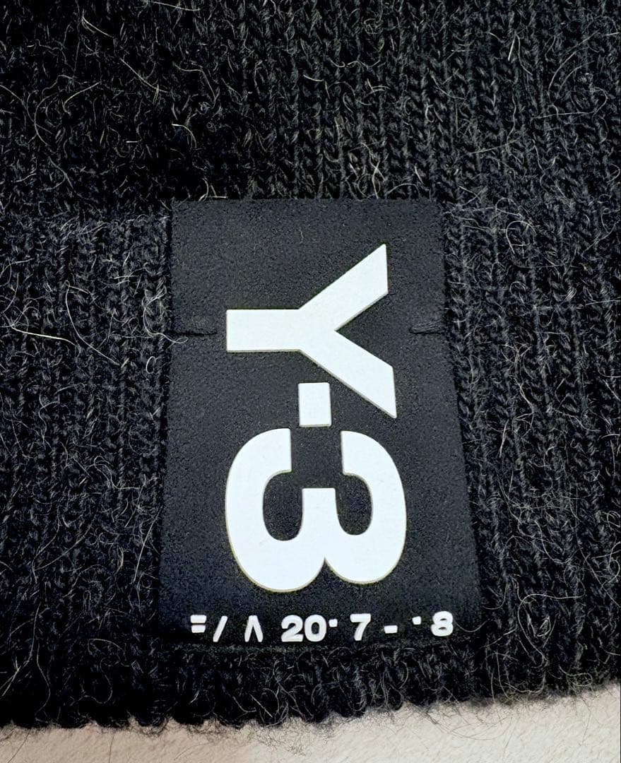 Y-3 ニット帽 ニットキャップ YOHJI YAMAMOTO ワイスリー