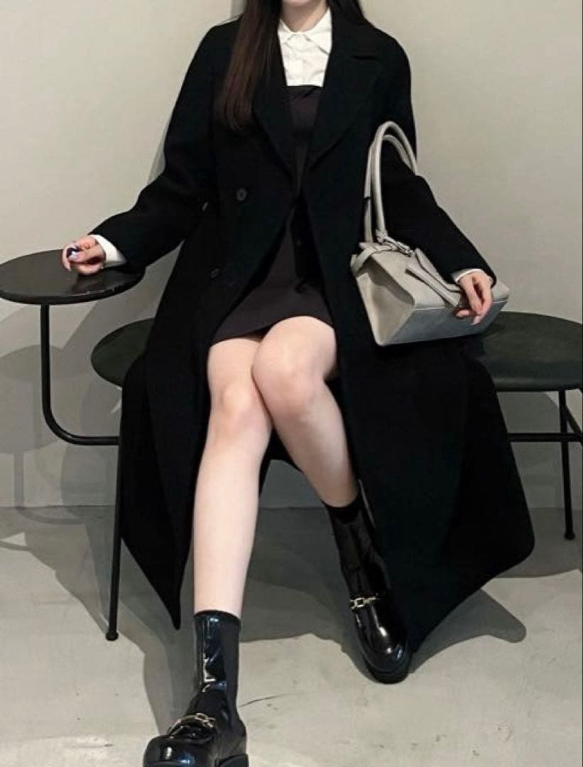 新品未使用タグ付き　MERCURYDUO ウールチェスターコート