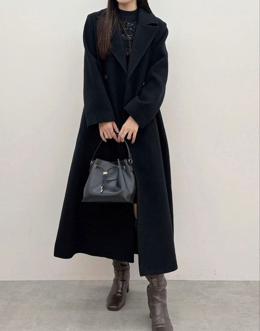 新品未使用タグ付き　MERCURYDUO ウールチェスターコート