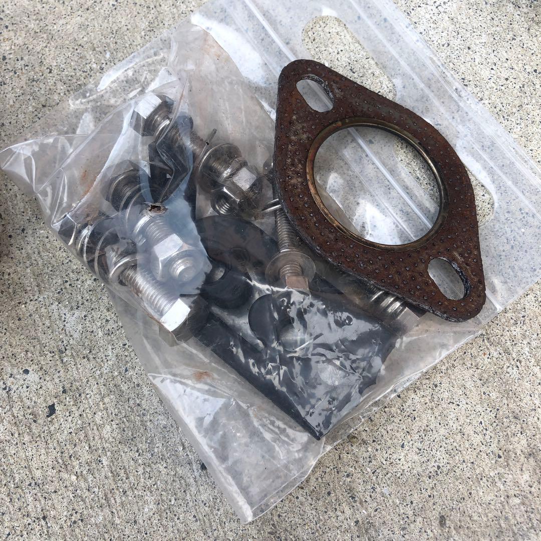 トカちゃんホンダフィットge8 AXIS RRスポーツマフラー　 廃番品