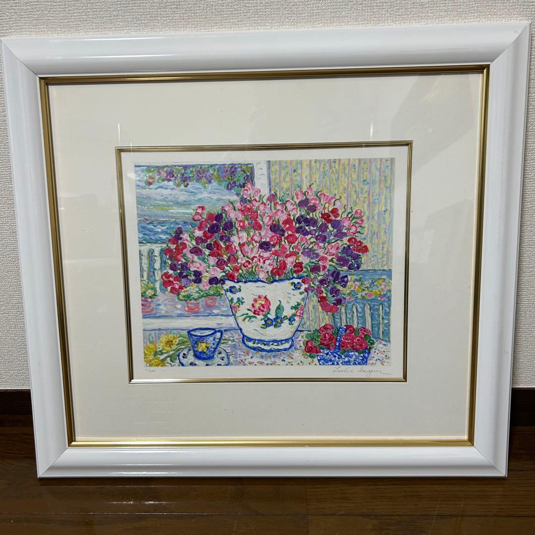 レスリー・セイヤー『マイセンベイス』シルクスクリーン直筆サイン