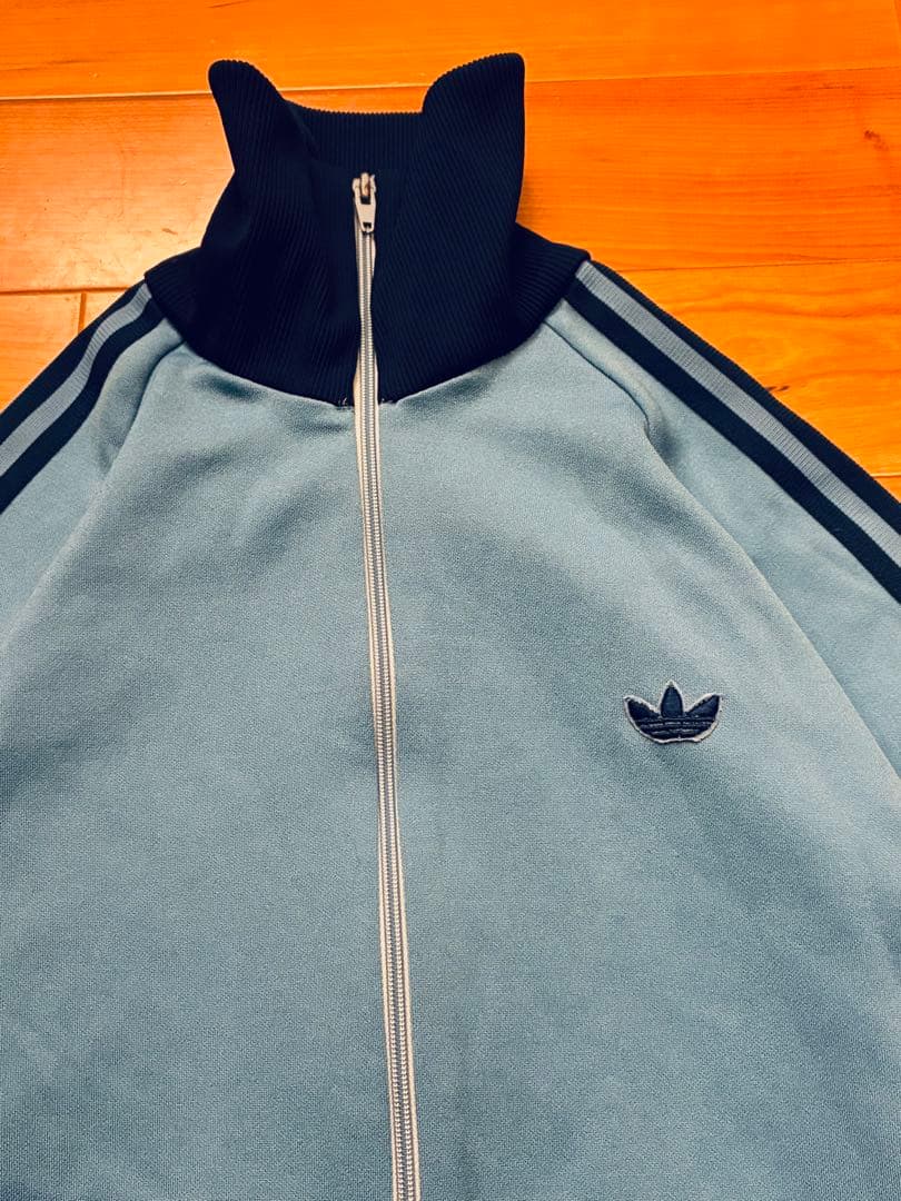 極美品　70年代　アディダス　addidas デサント トラックジャケット　XS