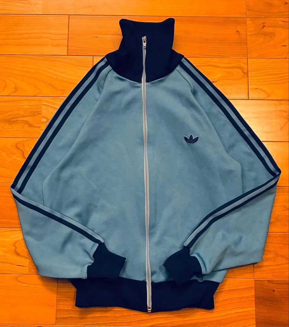 極美品　70年代　アディダス　addidas デサント トラックジャケット　XS