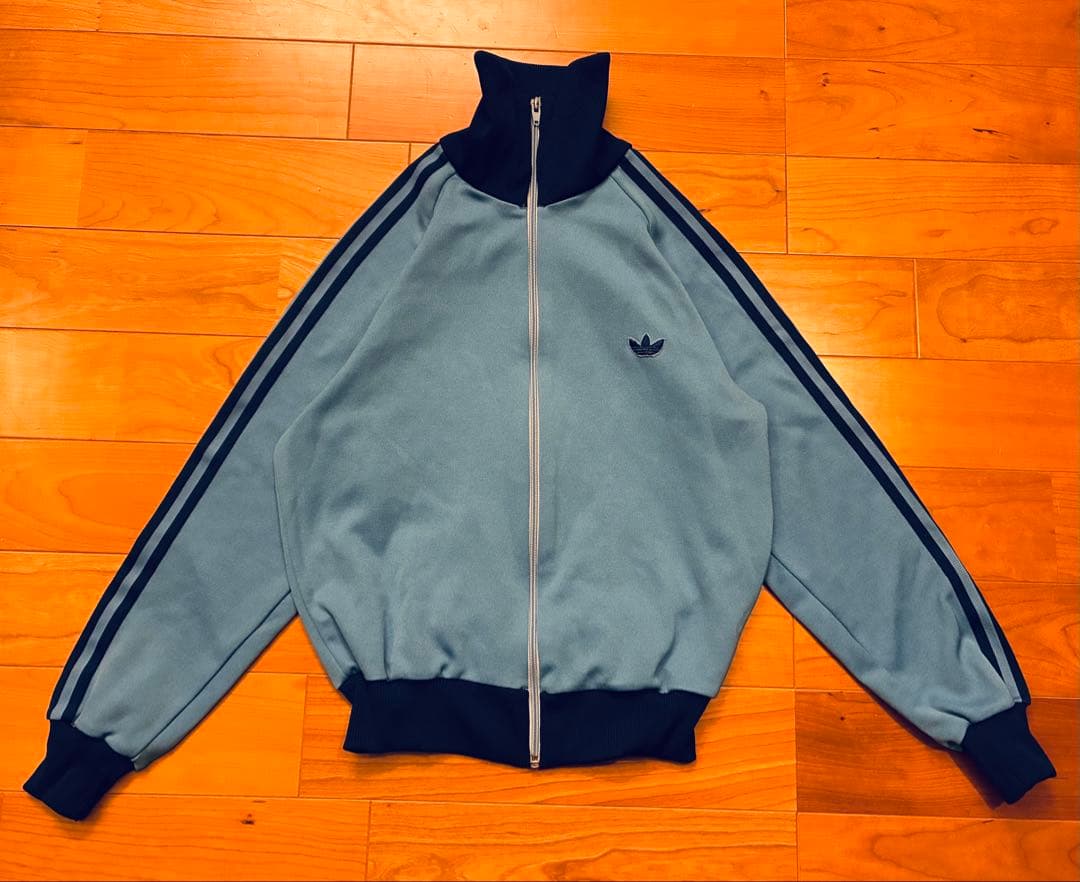 極美品　70年代　アディダス　addidas デサント トラックジャケット　XS
