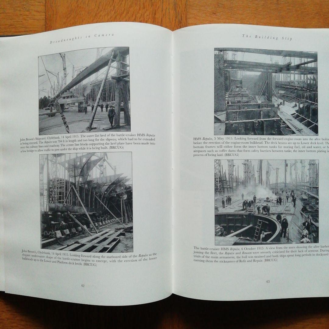 英国戦艦ドレッドノート建造写真集　DREADNOUGHTS IN CAMERA