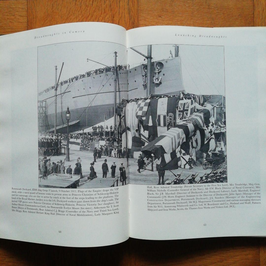 英国戦艦ドレッドノート建造写真集　DREADNOUGHTS IN CAMERA
