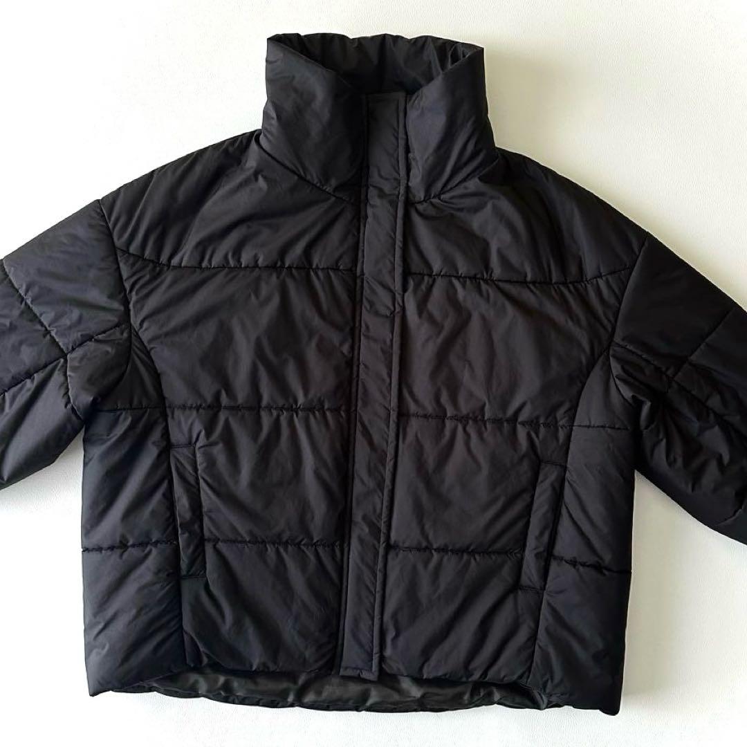 プ*ク様 美品 人気♪ ドゥーズィエムクラス 中綿ジャケット 黒 ショート丈 日