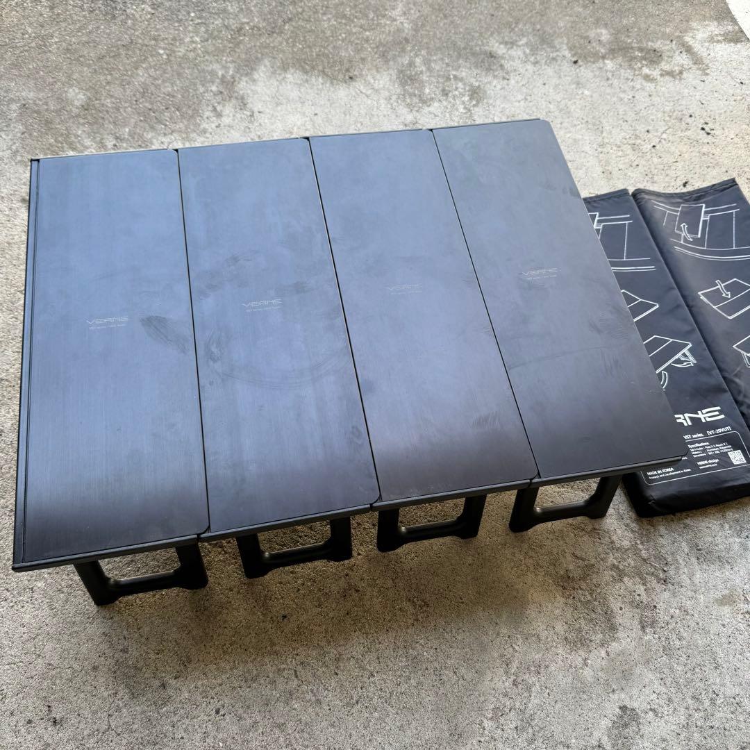 VERNEテーブルセット■キャニスターユニット&ユニットテーブル2セット