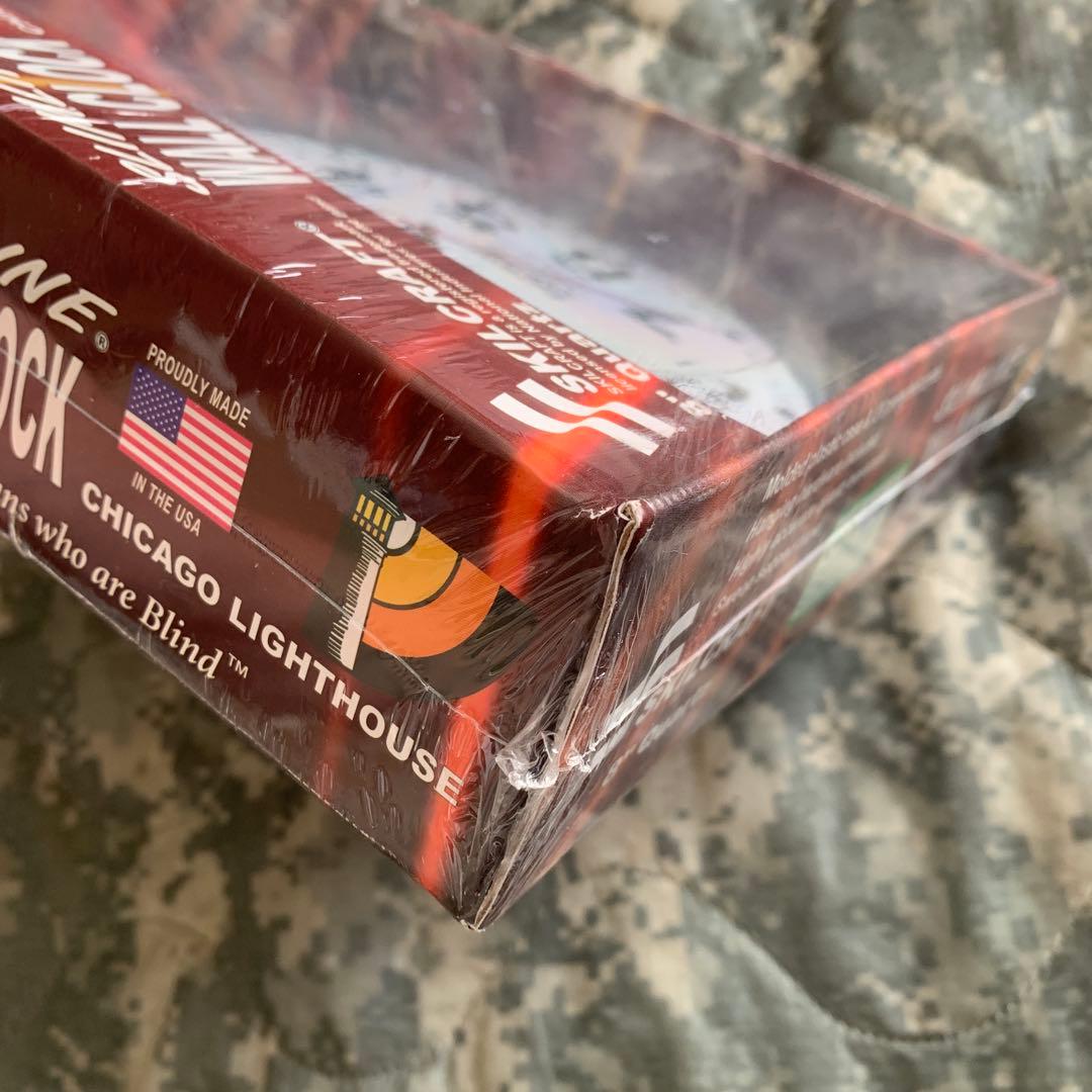 SKILCRAFT WALL CLOCK 新品　米軍放出　1点のみ