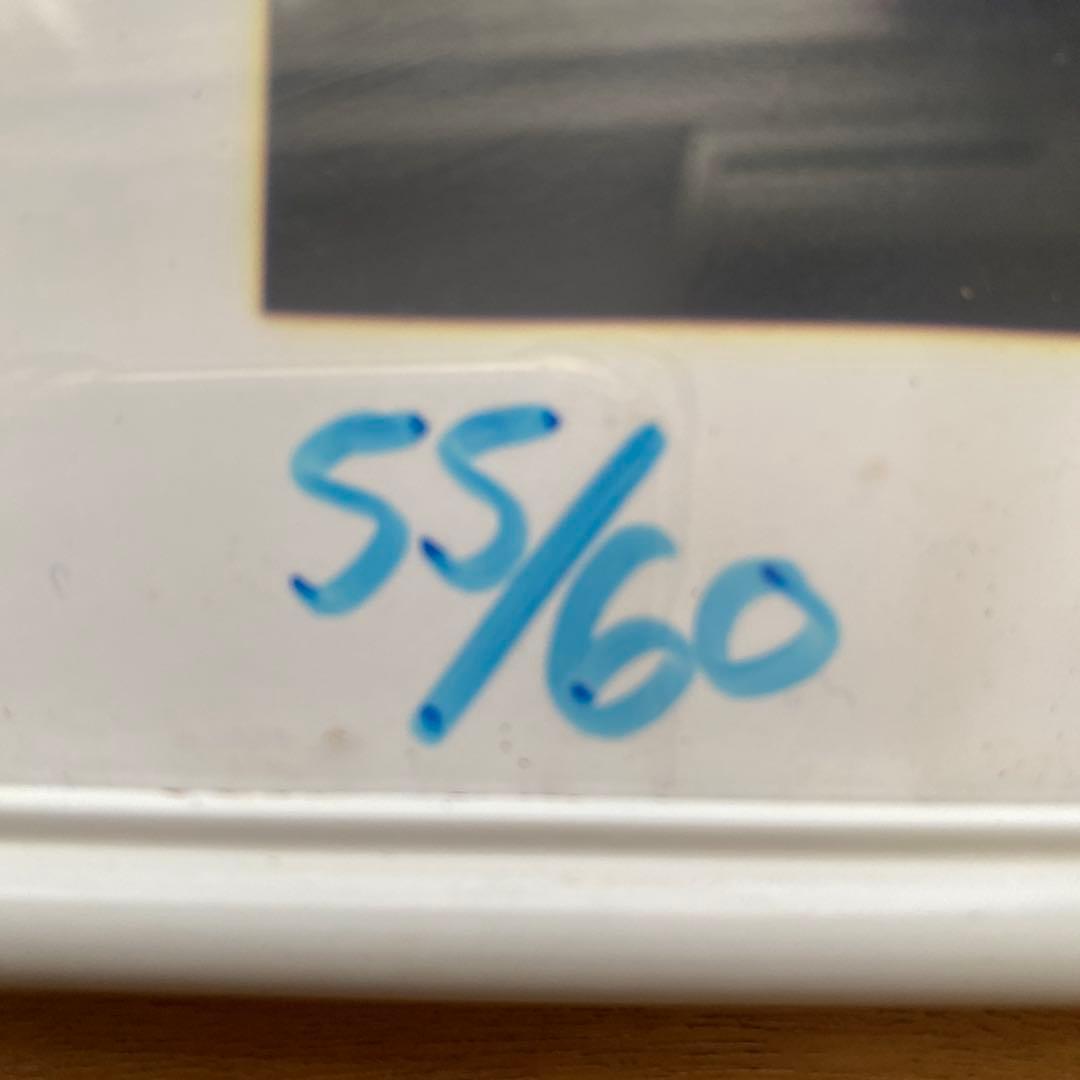 55/60 限定版 カートコバーン ジャッキーシェフィンズ　ポスター　額入り