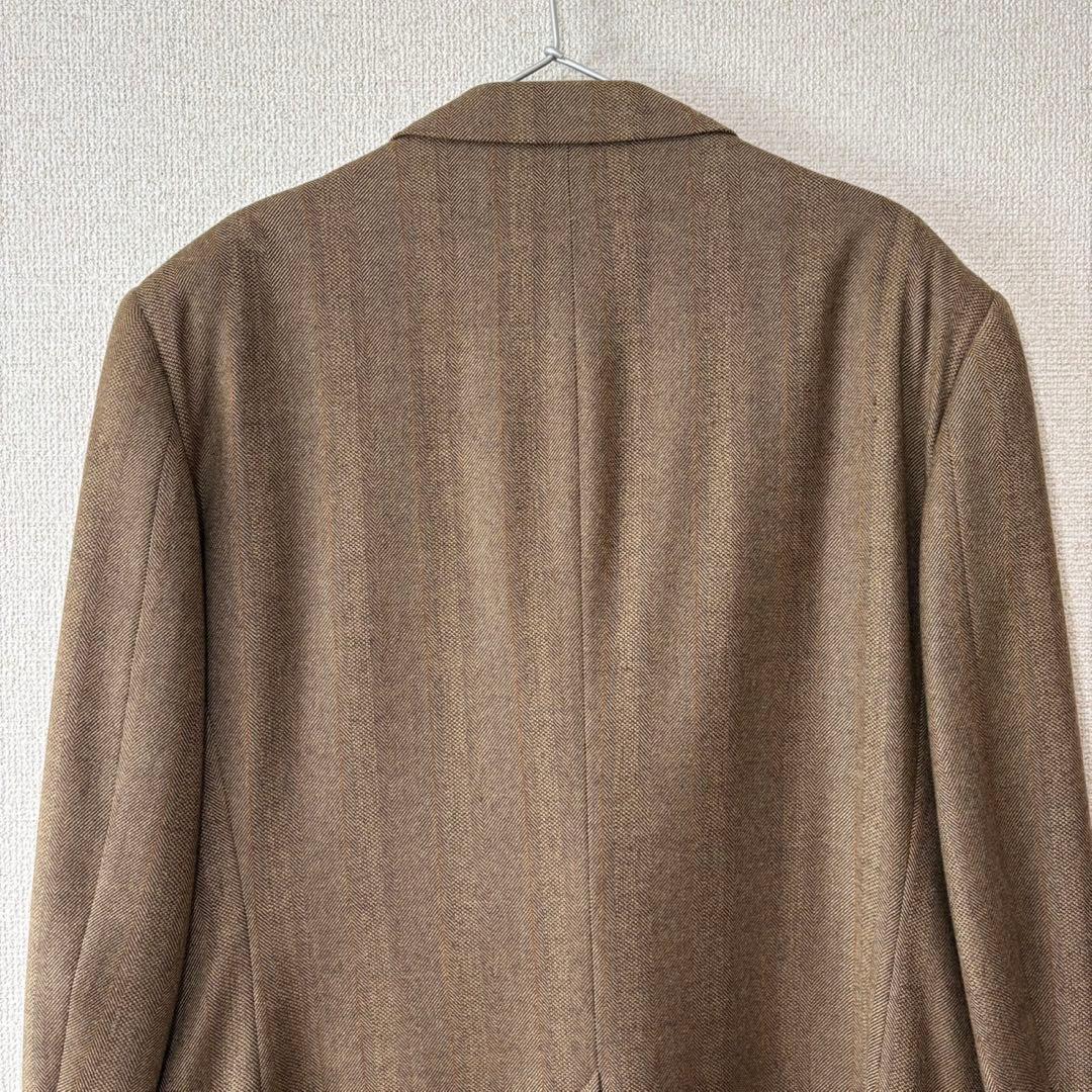 【美品】ブルックスブラザーズ ヘリンボーン ジャケット 茶 42REG L〜XL
