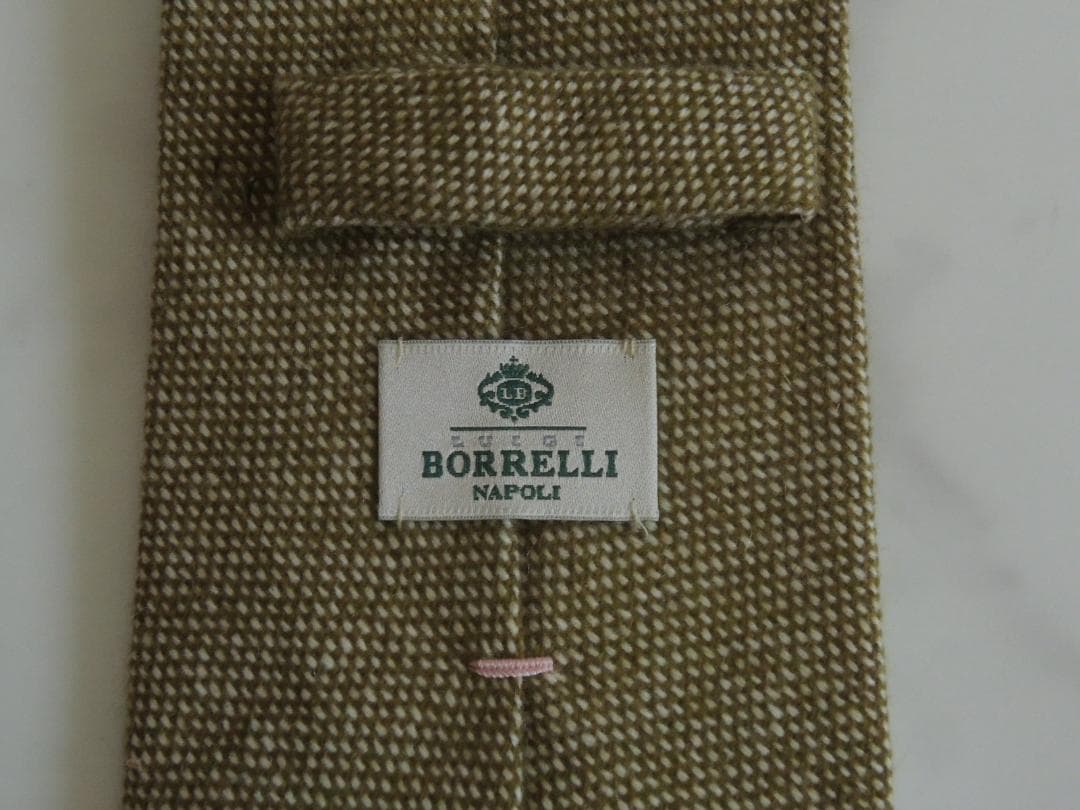 ★新品　4万円　ルイジボレッリ　プレステージライン　最高峰ピュアカシミヤ100％