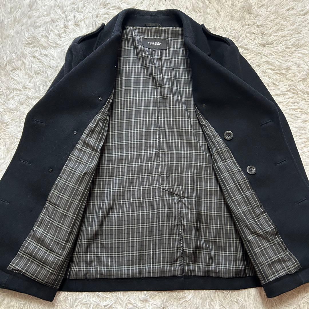 BURBERRY　Pコート トレンチコート ナポレオン ノバチェック