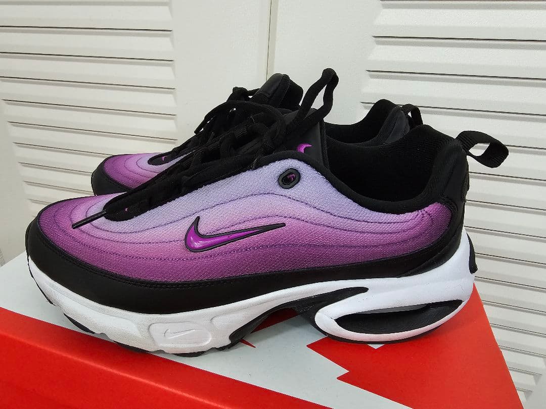 【NIKE】AIR MAX PORTALポータル 黒紫 24.0cm【中古】