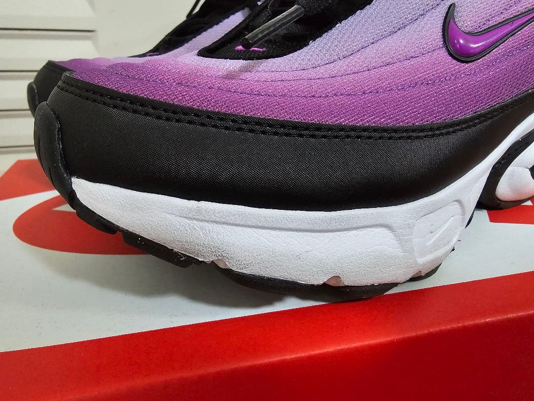 【NIKE】AIR MAX PORTALポータル 黒紫 24.0cm【中古】