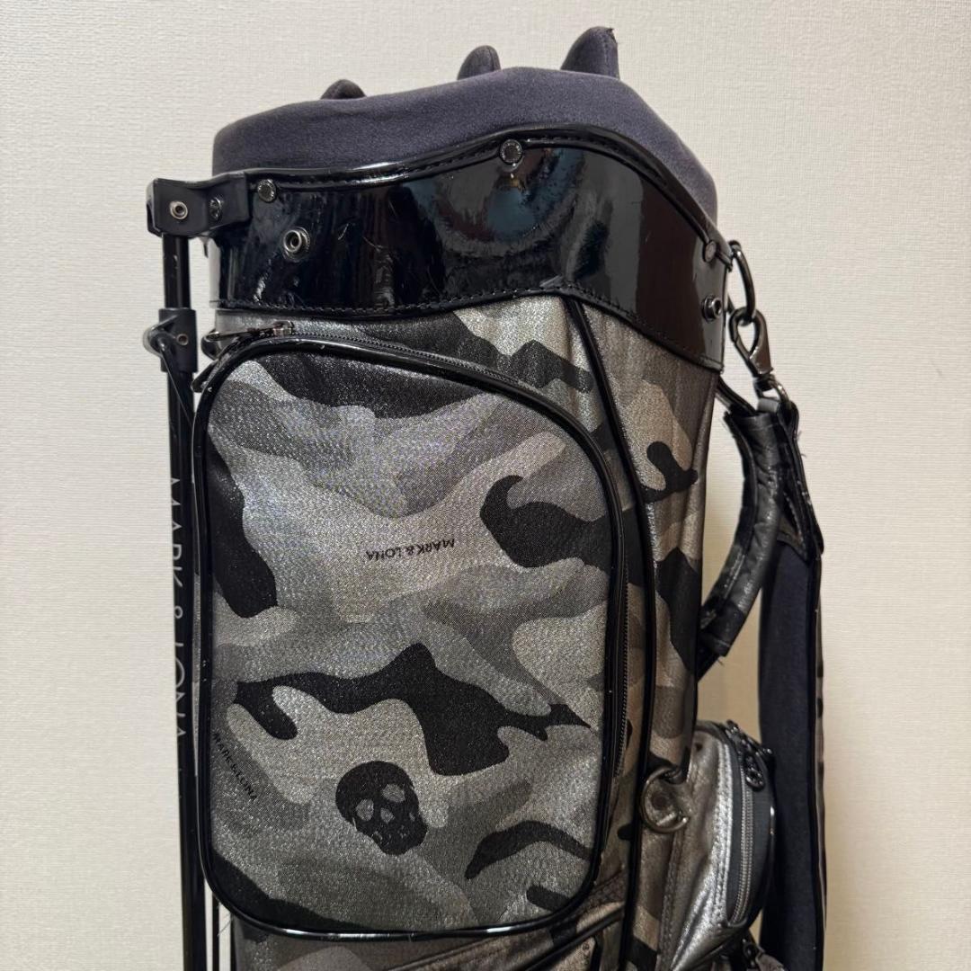 MARK&LONA マークアンドロナ スタンド式 キャディバッグ カモフラ 9型