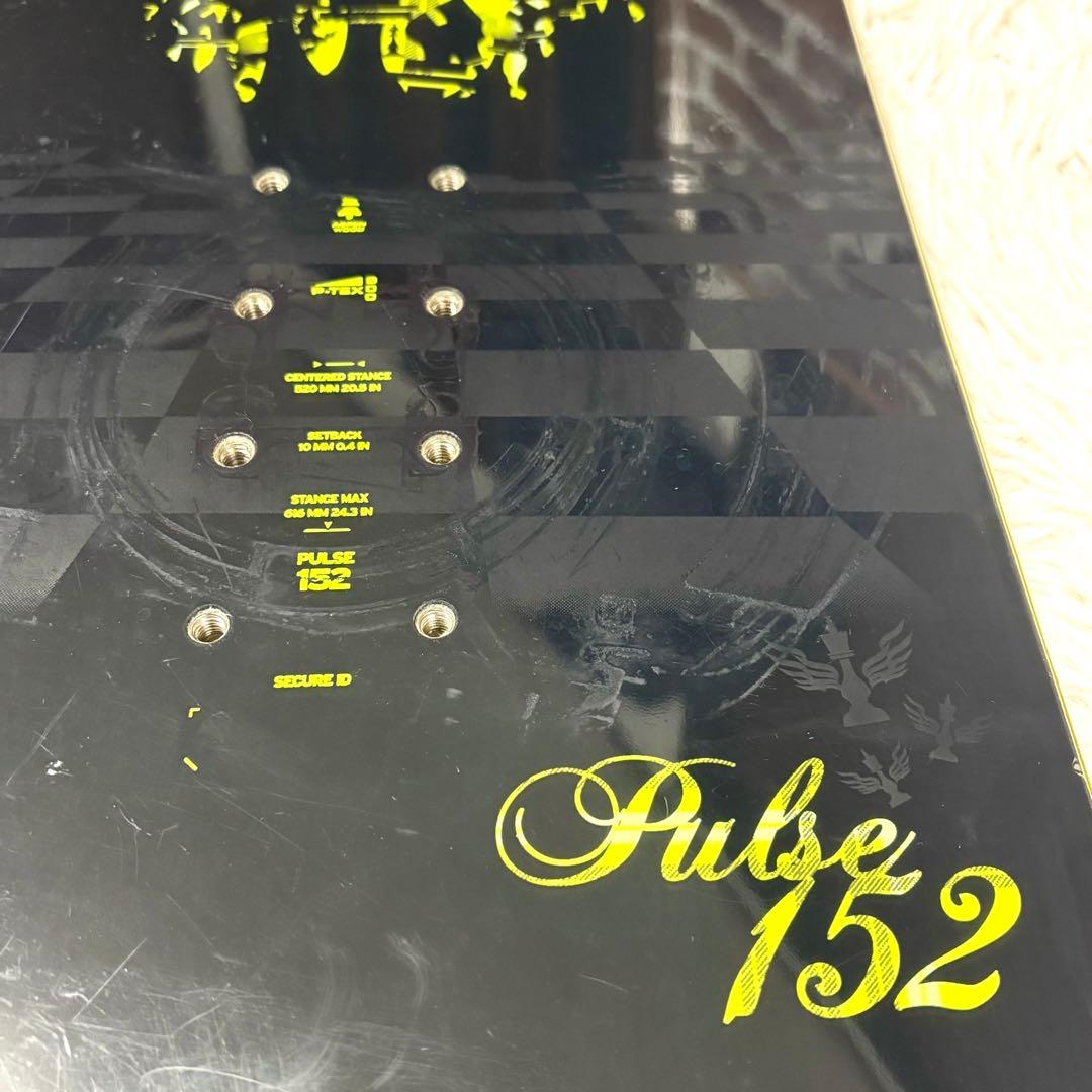 SALOMON PULSE スノーボード 152オールラウンド　板のみ　サロモン