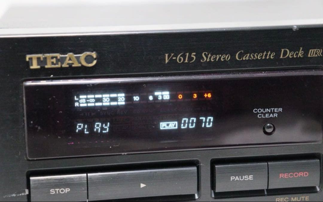 TEAC ティアック テアック　カセットデッキ　V-615