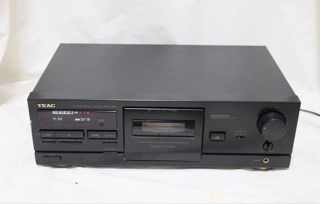 TEAC ティアック テアック　カセットデッキ　V-615