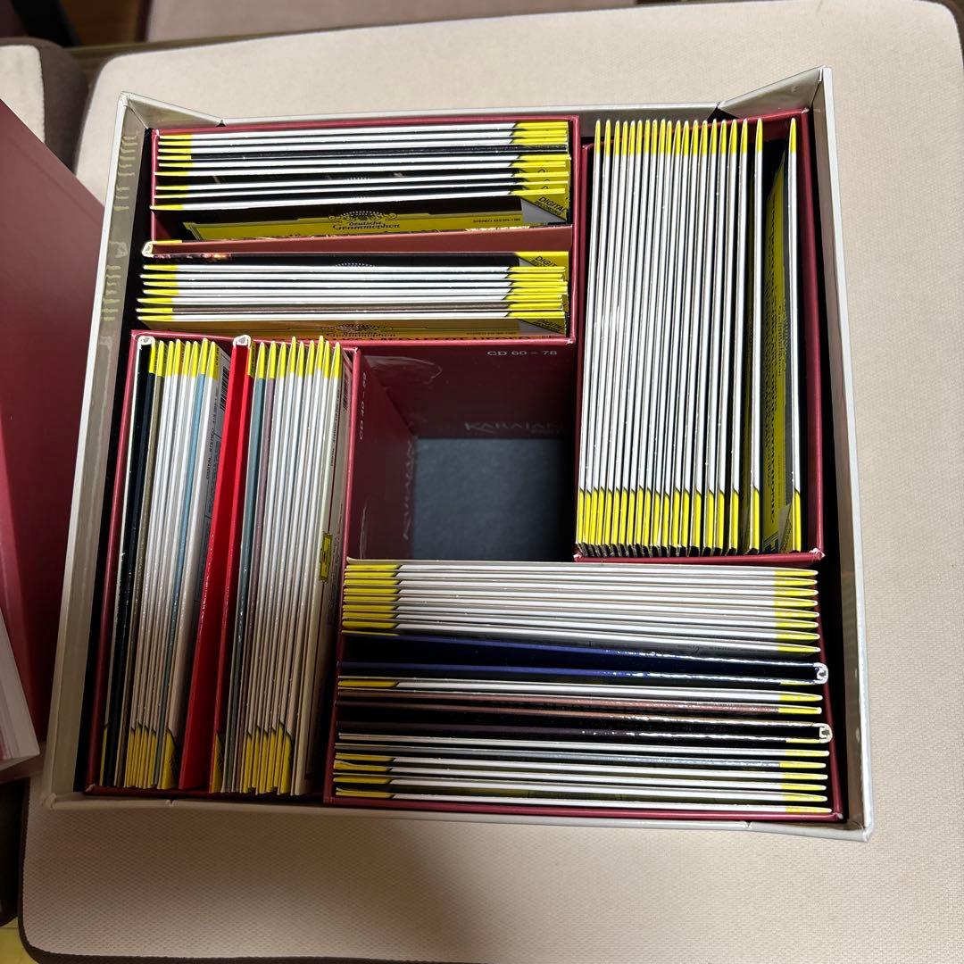 KARAJAN 1980s 限定版ボックスセットCD78枚組。