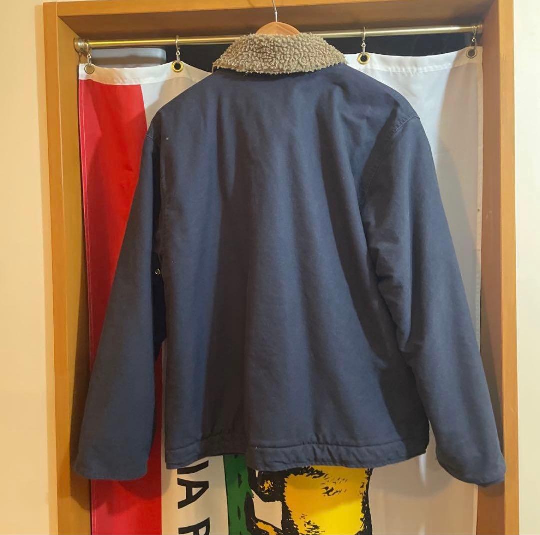 WAIPER N-1デッキジャケット USED SOLID NAVY 42