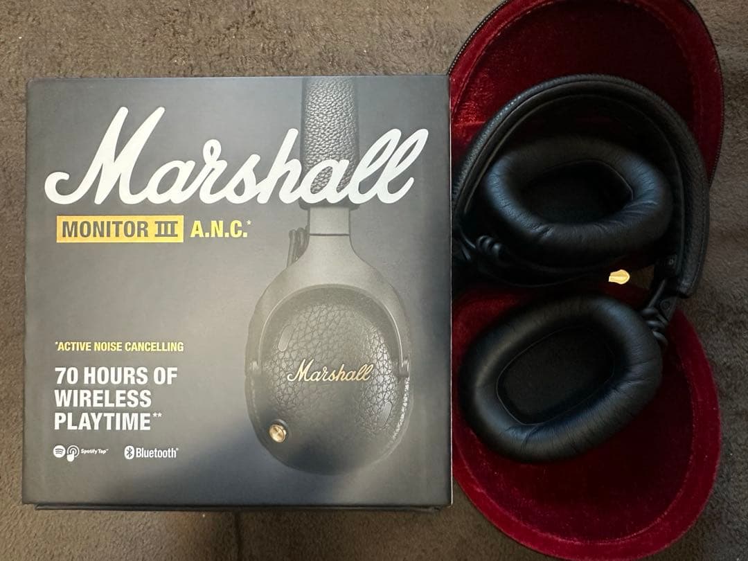 ヘッドホン Marshall MONITOR III A.N.C.