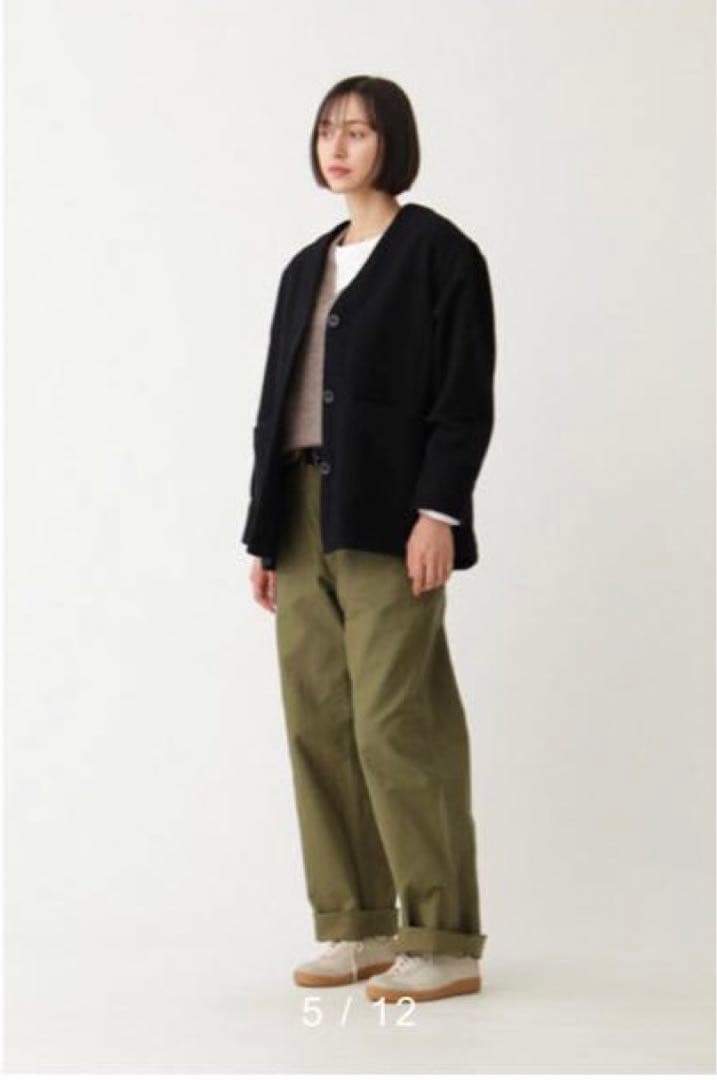 お値下げ　新品マーガレットハウエルWOOL TWILL ジャケットグレー