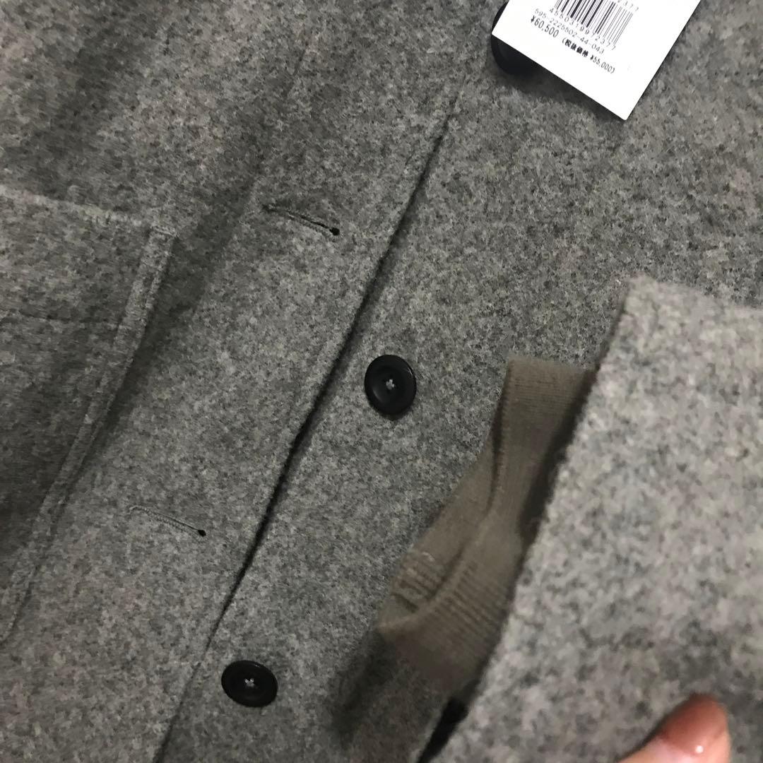 お値下げ　新品マーガレットハウエルWOOL TWILL ジャケットグレー