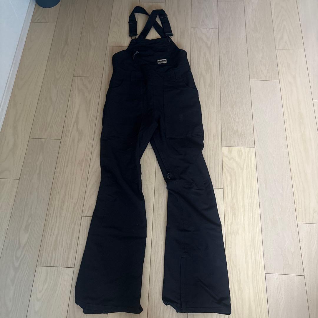 BURTON バートン　ブラック ビブス オーバーオール　X S