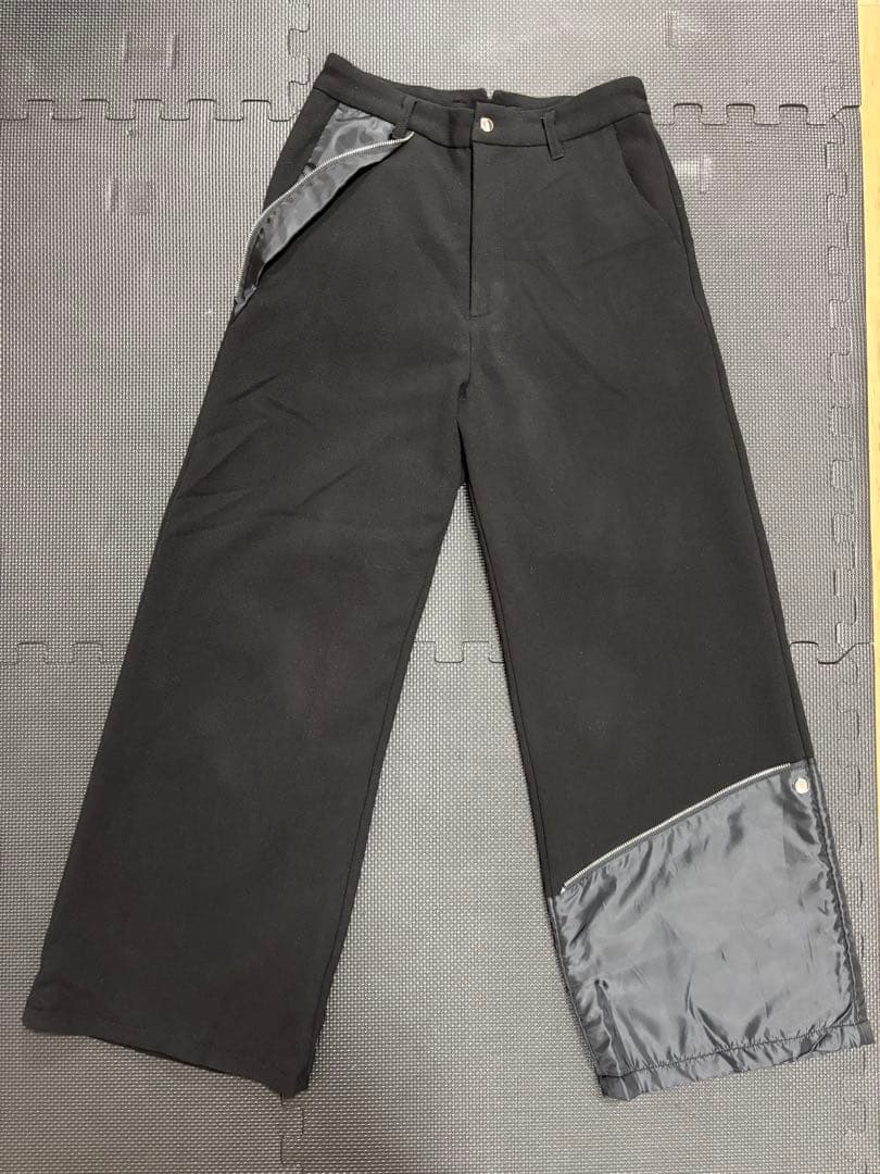 グランシーリバース レイヤードデザイン スラックス