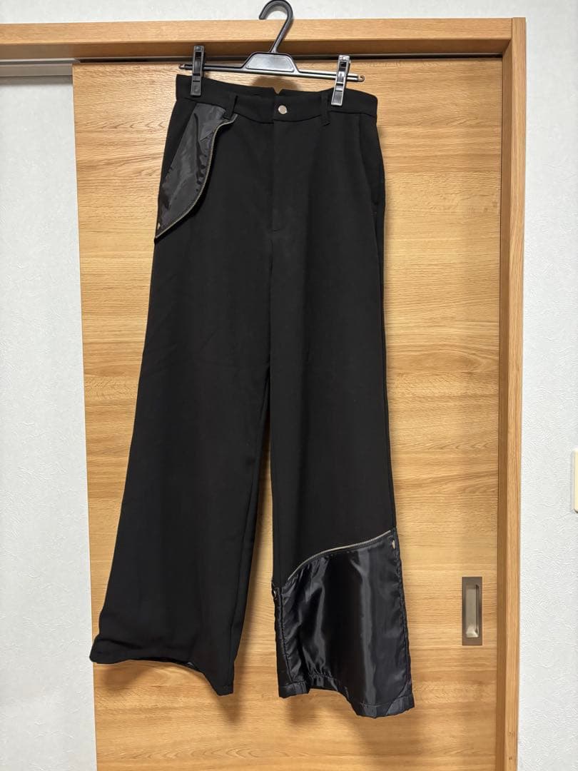 グランシーリバース レイヤードデザイン スラックス