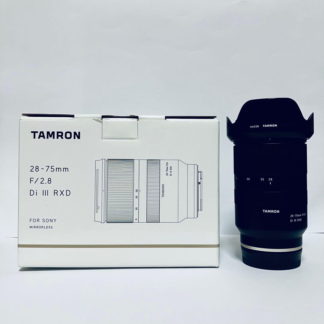 TAMRON 28-75mm F/2.8 Di III RXD ソニーEマウント