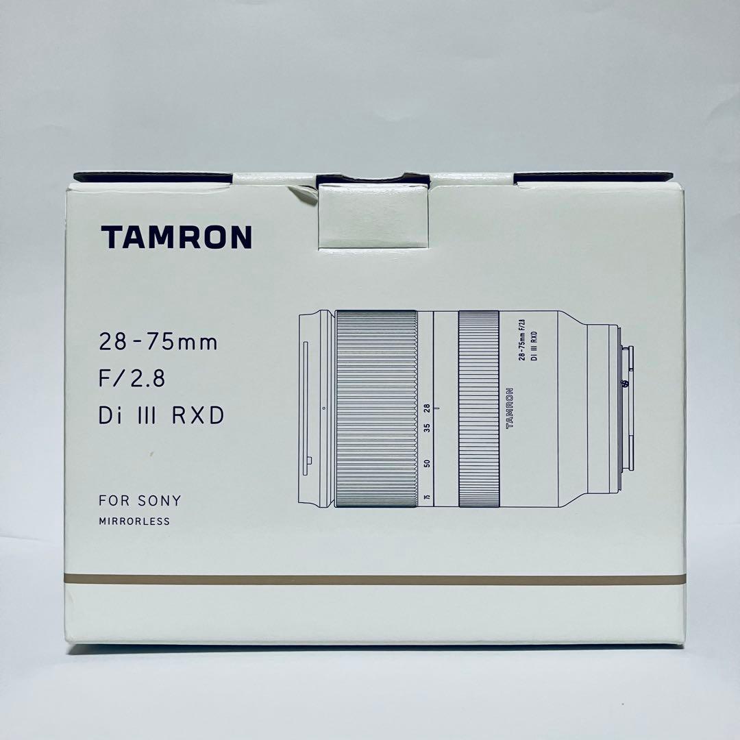 TAMRON 28-75mm F/2.8 Di III RXD ソニーEマウント