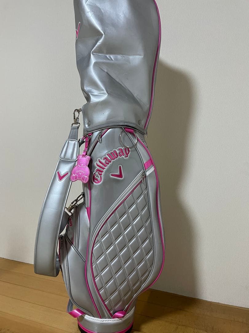 s*9様 Callaway ゴルフバッグ シルバー/ピンク