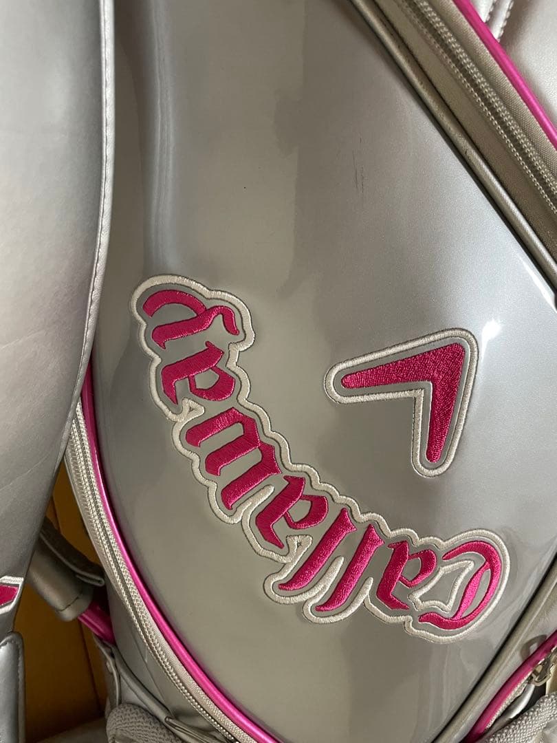 s*9様 Callaway ゴルフバッグ シルバー/ピンク